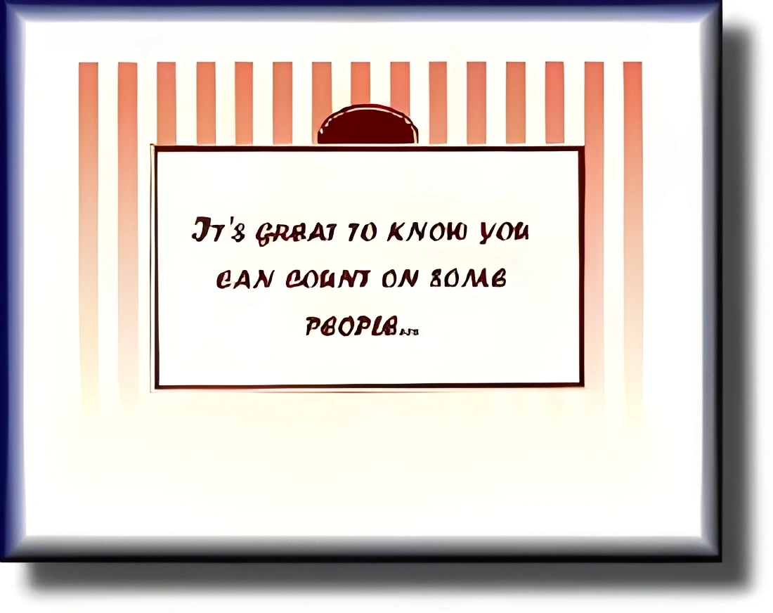 Inspirational quote on striped background